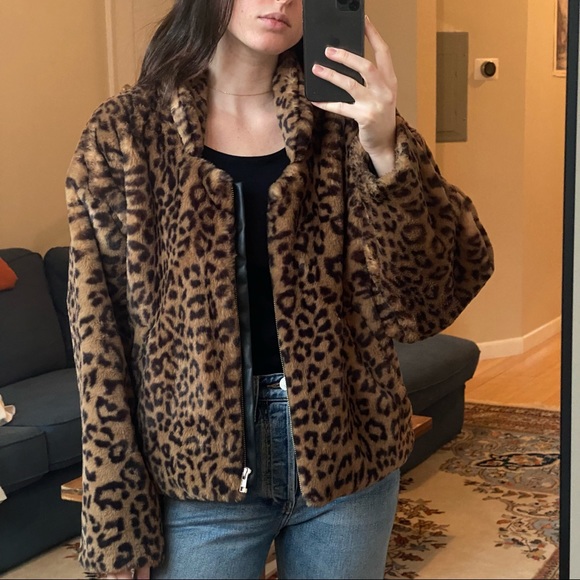 Free People Leopard Coat 🐆 - Picture 1 of 2